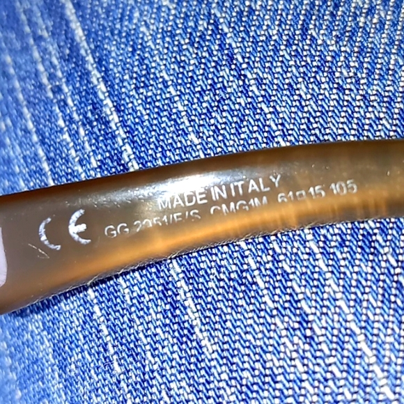 Gucci clear sunglasses - Picture 3 of 4